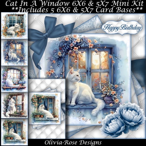 Cat In A Window Mini Kit