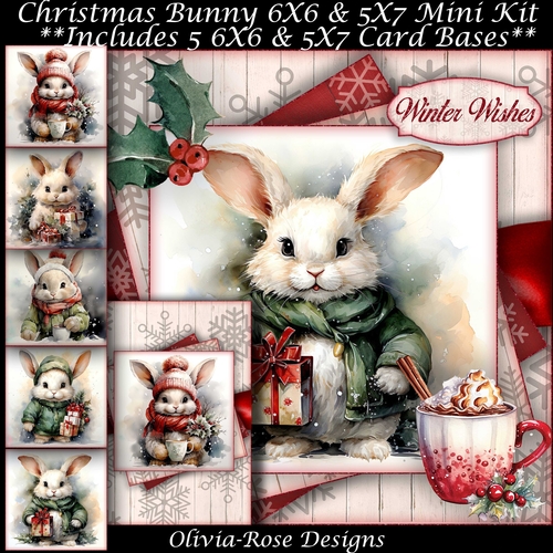 Christmas Bunny Mini Kit 