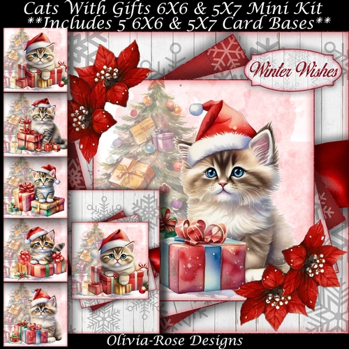 Cats With Gifts Mini Kit 