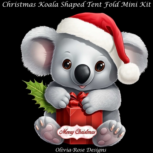 Christmas Koala Shaped Tent Fold MIni Kit