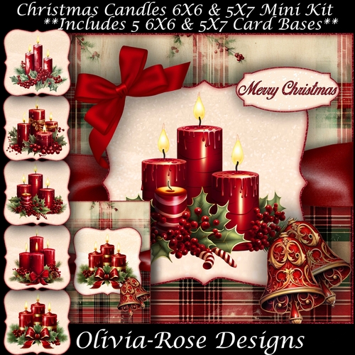 Christmas Candles Mini Kit 