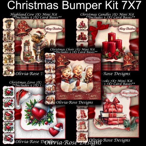 Christmas Bumper Kit 7X7