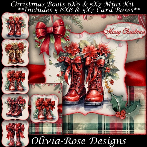 Christmas Boots Mini Kit
