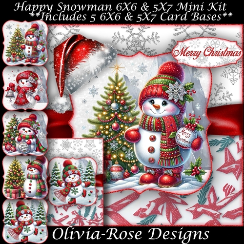 Happy Snowman Mini Kit 