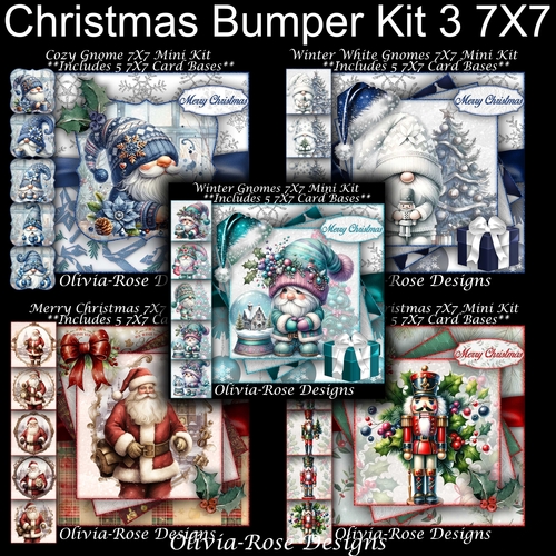 Christmas Bumper Kit 3 7X7