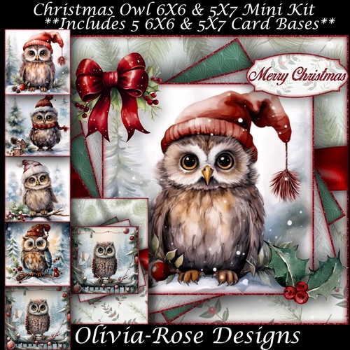 Christmas Owl Mini Kit