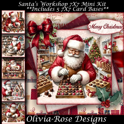 Santas Workshop Mini Kit 7X7