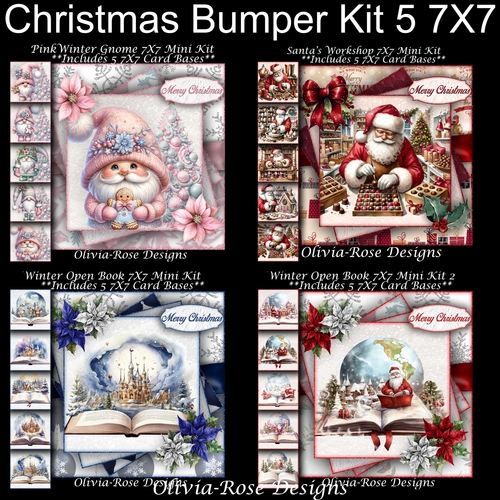 Christmas Bumper Kit 5 7X7