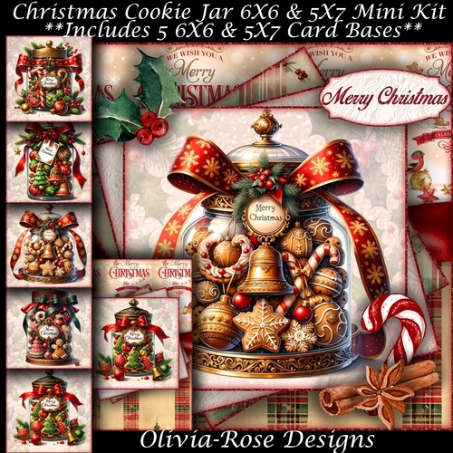 Christmas Cookie Jar Mini Kit
