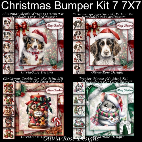 Christmas Bumper Kit 7 7X7