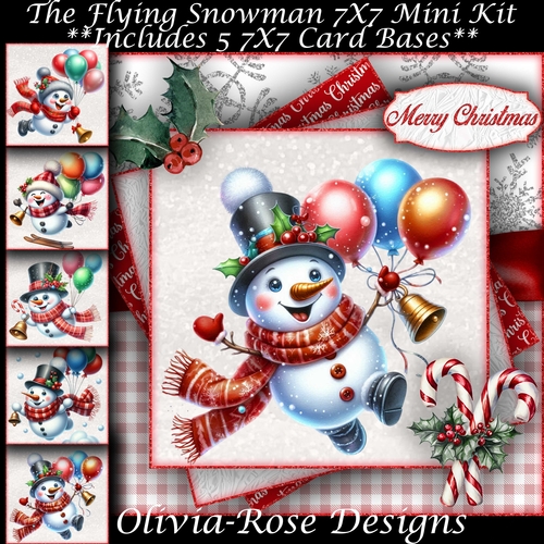 The Flying Snowman Mini Kit 7X7