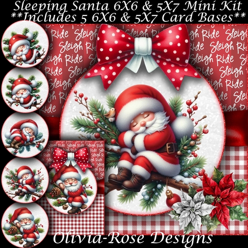 Sleeping Santa Mini Kit