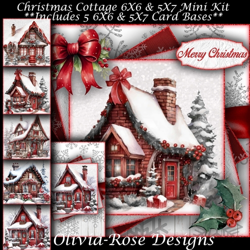 Christmas Cottage Mini Kit 