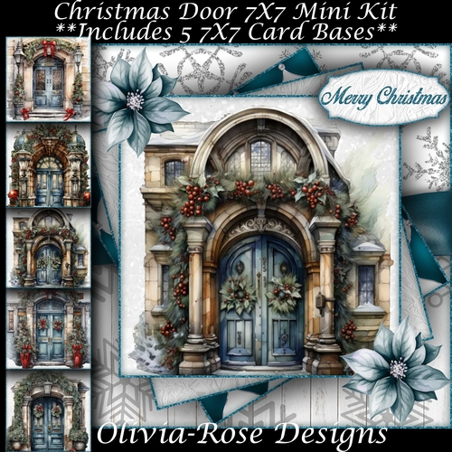 Christmas Door Mini Kit 7x7