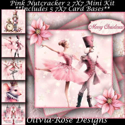 Pink Nutcracker 2 Mini Kit 7X7