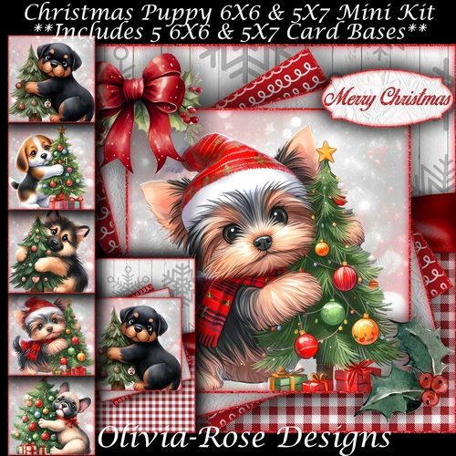 Christmas Puppy Mini Kit