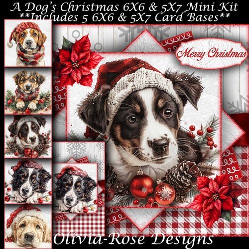 A  Dogs Christmas Mini Kit