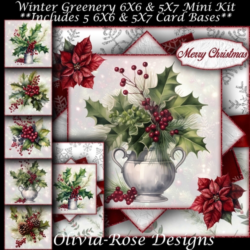 Winter Greenery Mini Kit