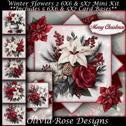 Winter Flowers 2 Mini Kit 
