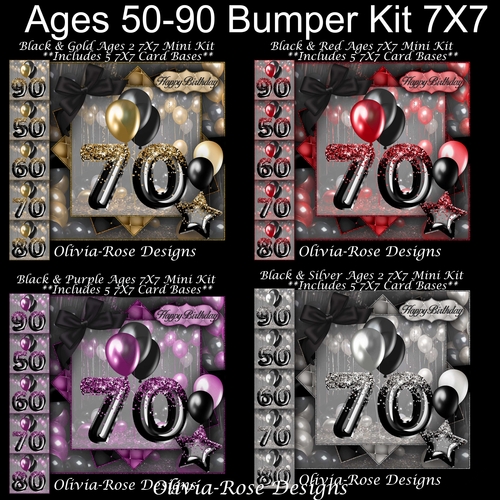 Ages 50-90 Bumper Kit 7X7