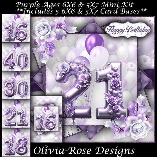 Purple Ages 16-40 Mini Kit