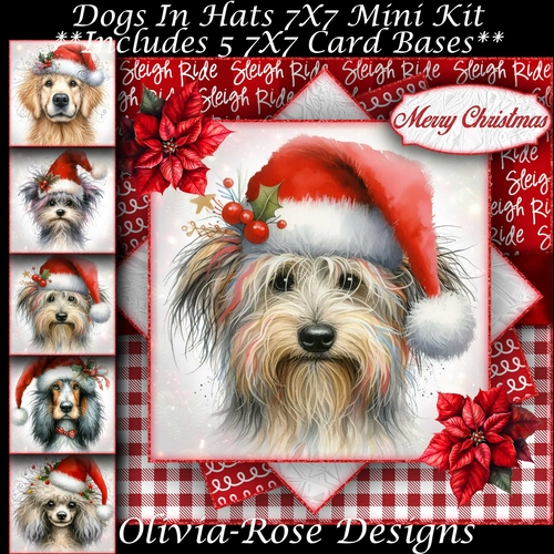 Dogs In Hats Mini Kit 7X7