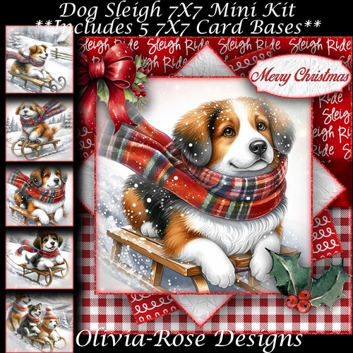 Dog Sleigh Mini Kit 7X7
