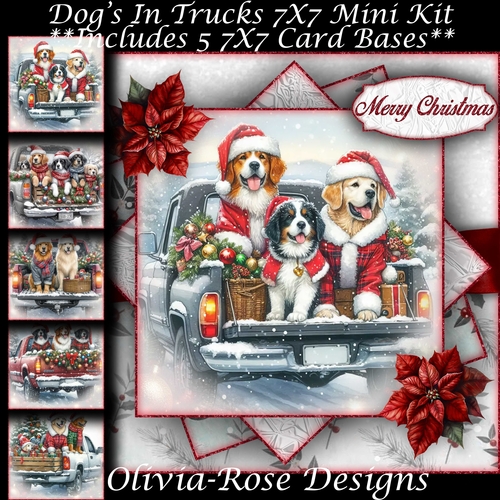 Dogs In Trucks Mini Kit 7X7
