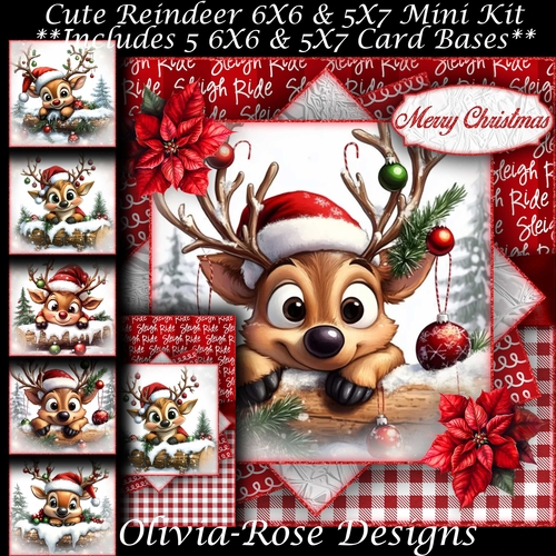 Cute Reindeer Mini Kit