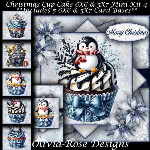 Christmas Cup Cake Mini Kit 4