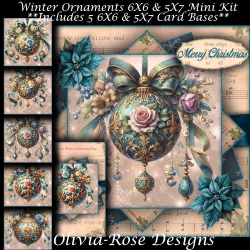 Winter Ornaments Mini Kit