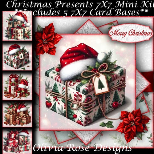Christmas Presents Mini Kit 7X7