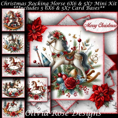 Christmas Rocking Horse Mini Kit 
