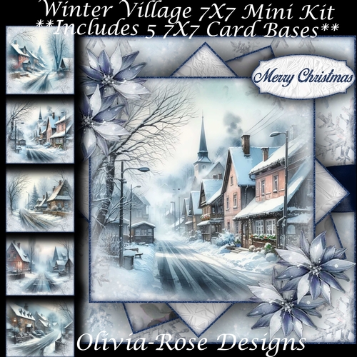 Winter Village Mini Kit 7X7