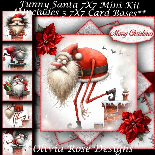 Funny Santa Mini Kit 7X7