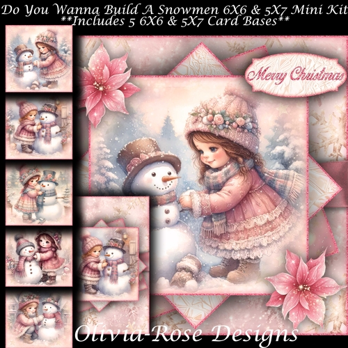 Do You Wanna Build A Snowmen Mini Kit 