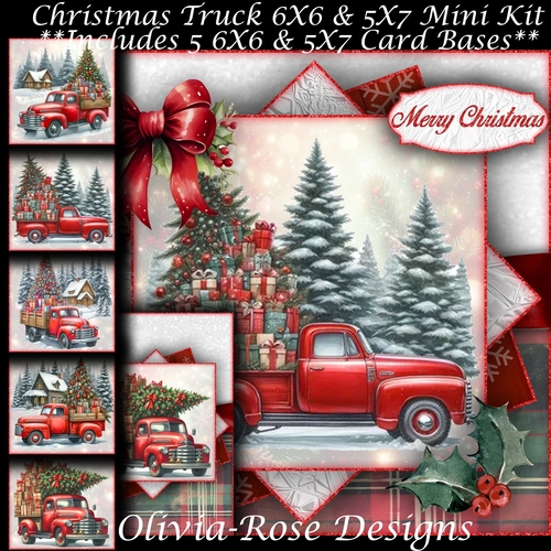 Christmas Truck Mini Kit 