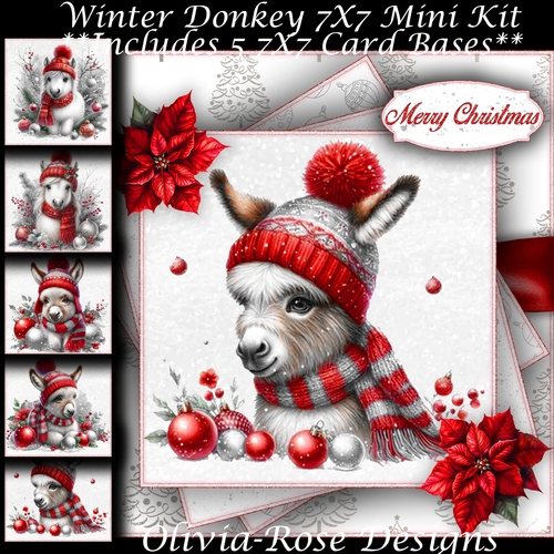 Winter Donkey Mini Kit 7X7