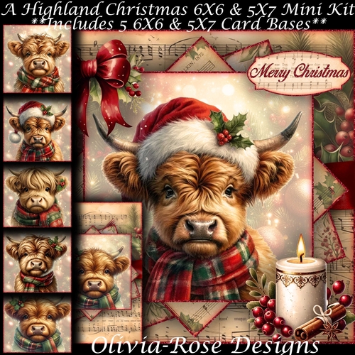 A Highland Christmas Mini Kit 