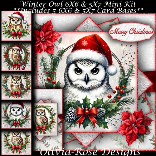 Winter Owl Mini Kit