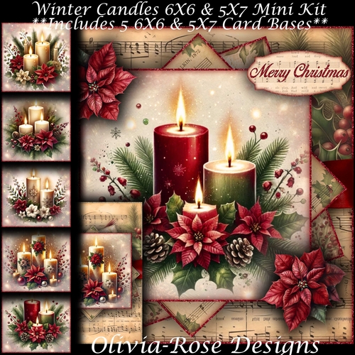 Winter Candles Mini Kit  