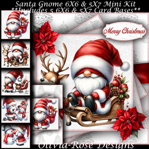 Santa Gnome Mini Kit 