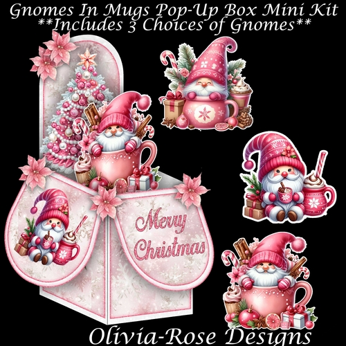 Gnomes In Mugs Pop-Up Box Mini Kit 