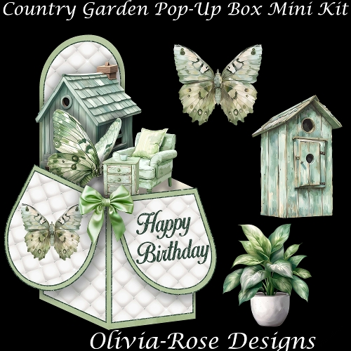 Country Garden Pop-Up Box Mini Kit 