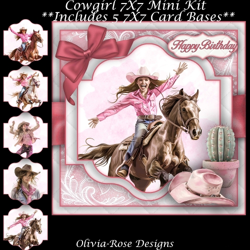 Cowgirl Mini Kit 7X7