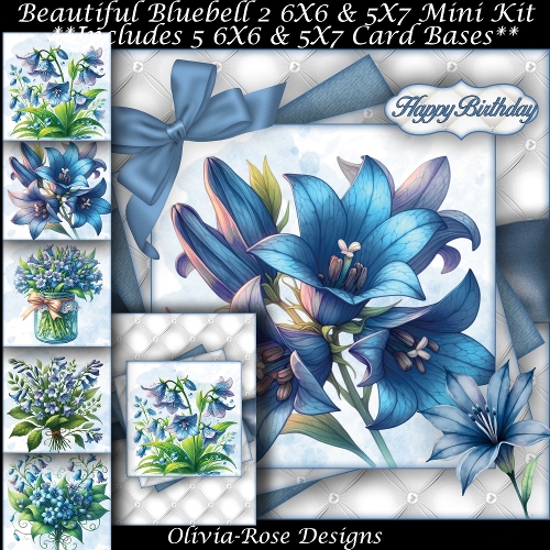 Beautiful Bluebell Mini Kit 2