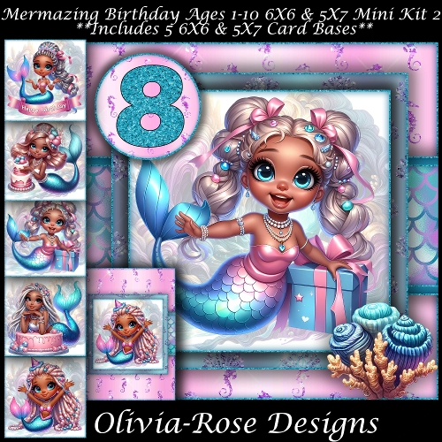 Mermazing Birthday Ages 1-10 Mini Kit 2