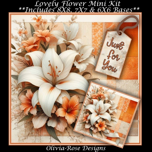 Lovely Flower  Mini Kit    
