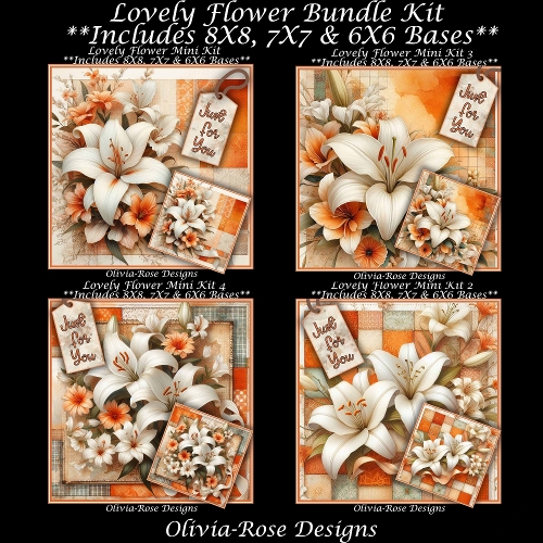 Lovely Flower  Mini Kit 4    