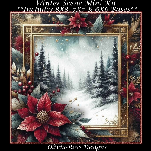cup1378355_104105 - Winter Scene Mini Kit  